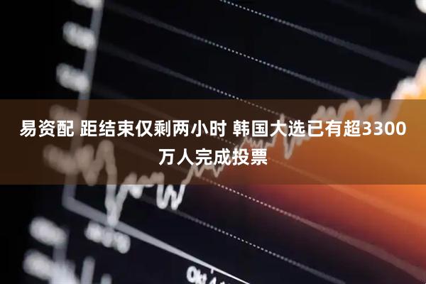 易资配 距结束仅剩两小时 韩国大选已有超3300万人完成投票